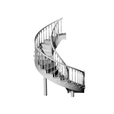1/72 20mm Miniature Military Diorama Scenery Spiral Stairs Spiral Staircase