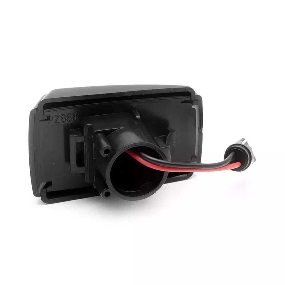 Luces de señalización laterales LED dinámicas negras lámparas para Volvo 240 740 760 780 850 V40 V90 Foto 3 de 4