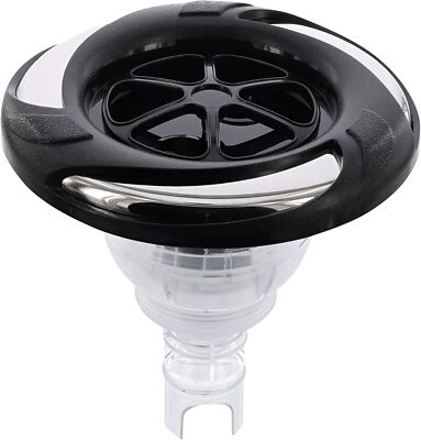 CANADIAN SPA CO. Black Ice Moon Düse Rotierend, Massagedüse für Whirlpools
