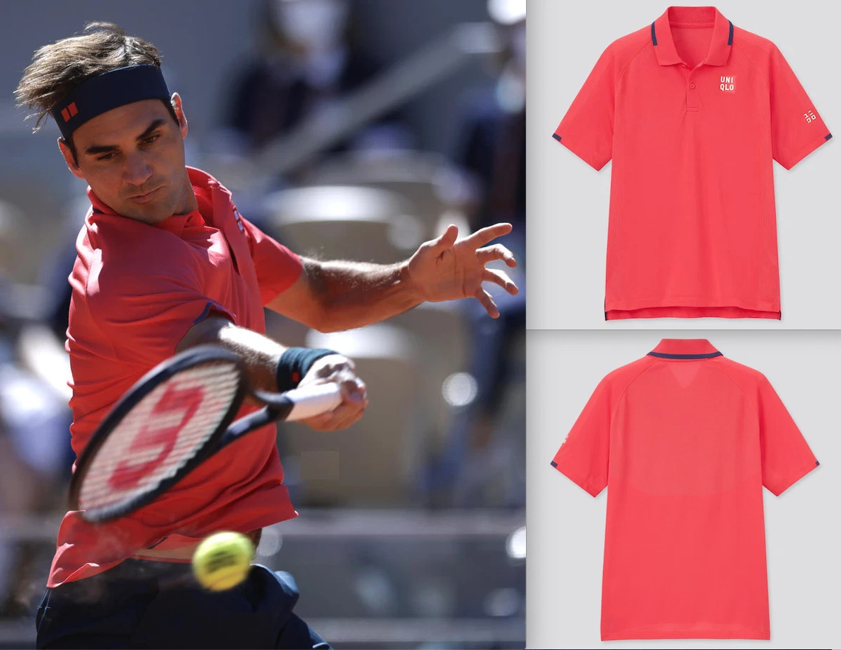 Federer polo clearance uniqlo