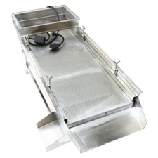 2.5mm Electric Stainless Linear Vibrating Screen Sieve Machine Shaker Sifter110V