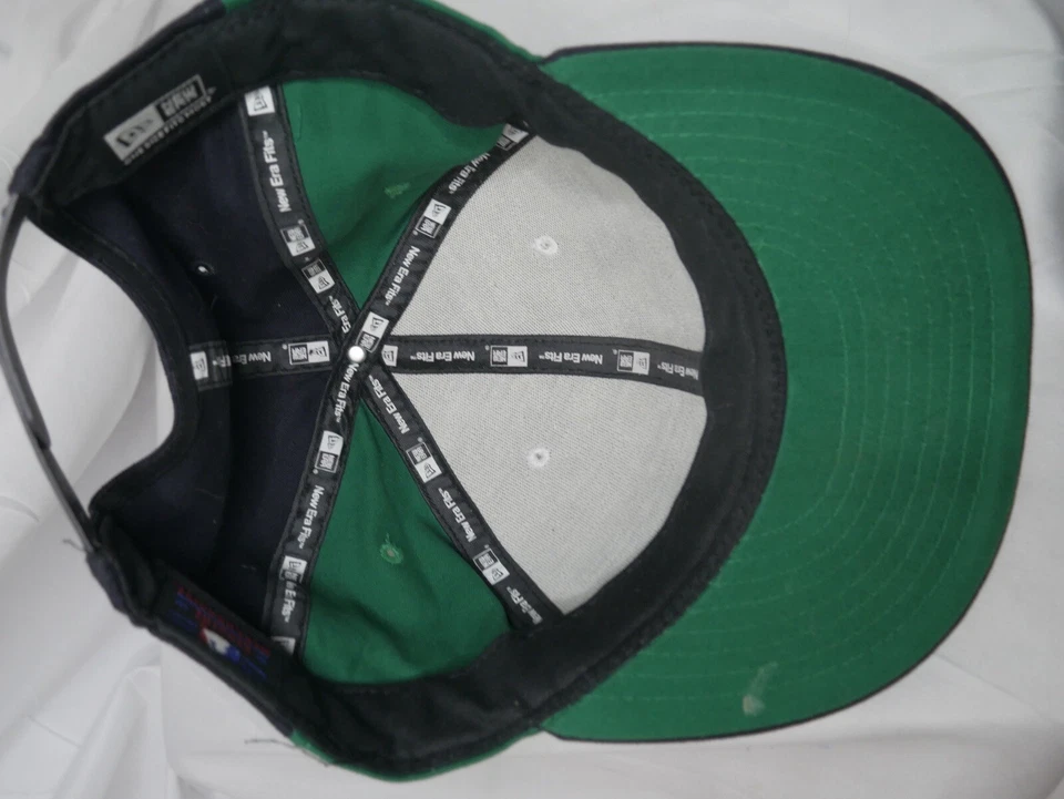 New Era Fits Seattle Mariners SnapBack Baseball Cap Tri Color Spellout MLB - Image 4 of 4