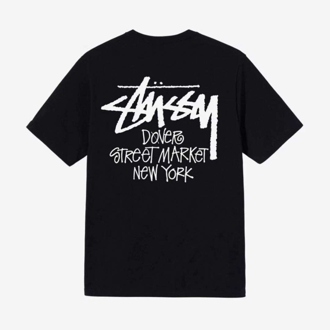 STUSSY New York Tee T-shirt Black Size L Men Dover Street Market 