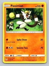 2019 Pokemon Card Cosmic Eclipse Passimian 125/236