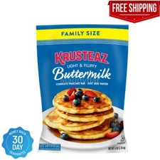 Krusteaz Light  Fluffy Buttermilk Complete Pancake Mix, 5 lb Bag