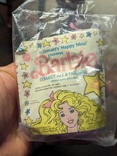 McDonald's BARBIE Happy Meal Toy 4 Happy Birthday Barbie SEALED 1991 Vintage