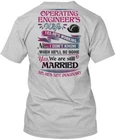 Operating Engineers Wife - T-Shirt Made in the USA Size S to 5XL