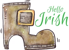 St Patrick's Day - Direct to Film Print - Hello Irish