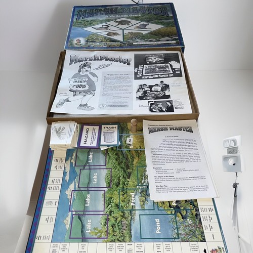 Marsh Master A Wetlands Game, 1993 Great Blue Productions. Complete - Picture 3 of 5