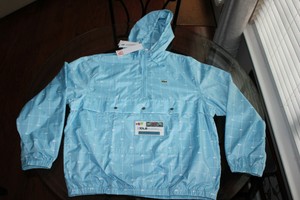 Supreme Lacoste Reflective Grid Nylon Anorak 2025 | www