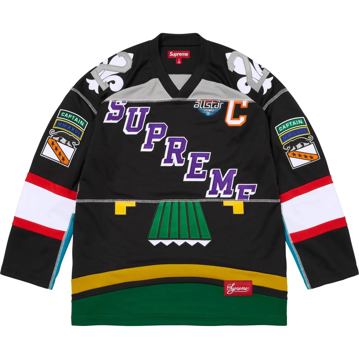 Supreme Long Sleeve Black Activewear Tops for Men for Sale | Shop