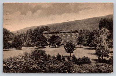 Albright College Reading PA Administration Building 1930 Postcard Albertype