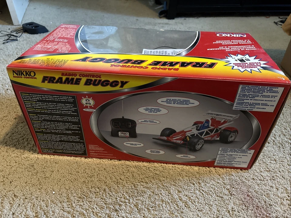 Nikko Radio Control RC Frame Buggy Offroad Race Car 140060BC Full Function 1/14 - Image 3 of 4