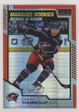 2020 O-Pee-Chee Platinum Marquee Rookies Red Prism /199 Calvin Thurkauf #186 0a4