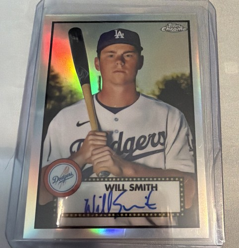 Will Smith #PA-WS card from 2021 Topps Chrome Platinum Anniversary Autographs