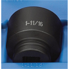 Grey Pneumatic 3/4in Drive x 1-11/16in Standard Socket