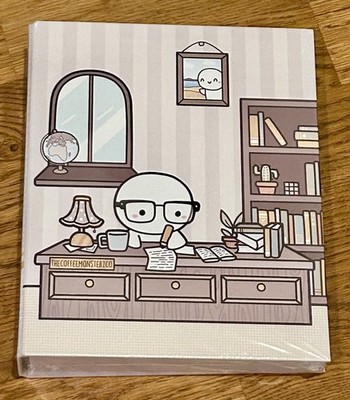 New TCMC  An Academic  Emoti Sticker Album Binder V1 TheCoffeeMonsterzCo
