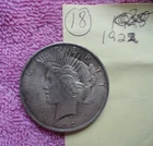 1922 PEACE SILVER DOLLAR - *18*