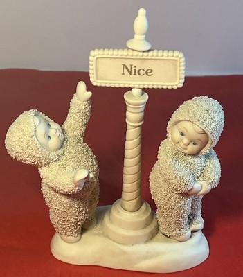 Snowbabies Department 56  Naughty Or Nice  Retired No Box Retired 2006