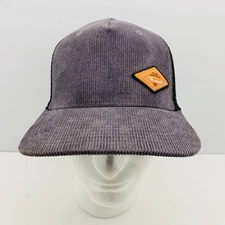 Nashville Tennessee Hat SnapBack Trucker Style Corduroy Grey Legacy Brand EUC