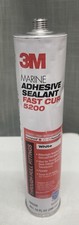 3M 06520 Marine Adhesive Sealant 5200 Fast Cure, White - 10oz