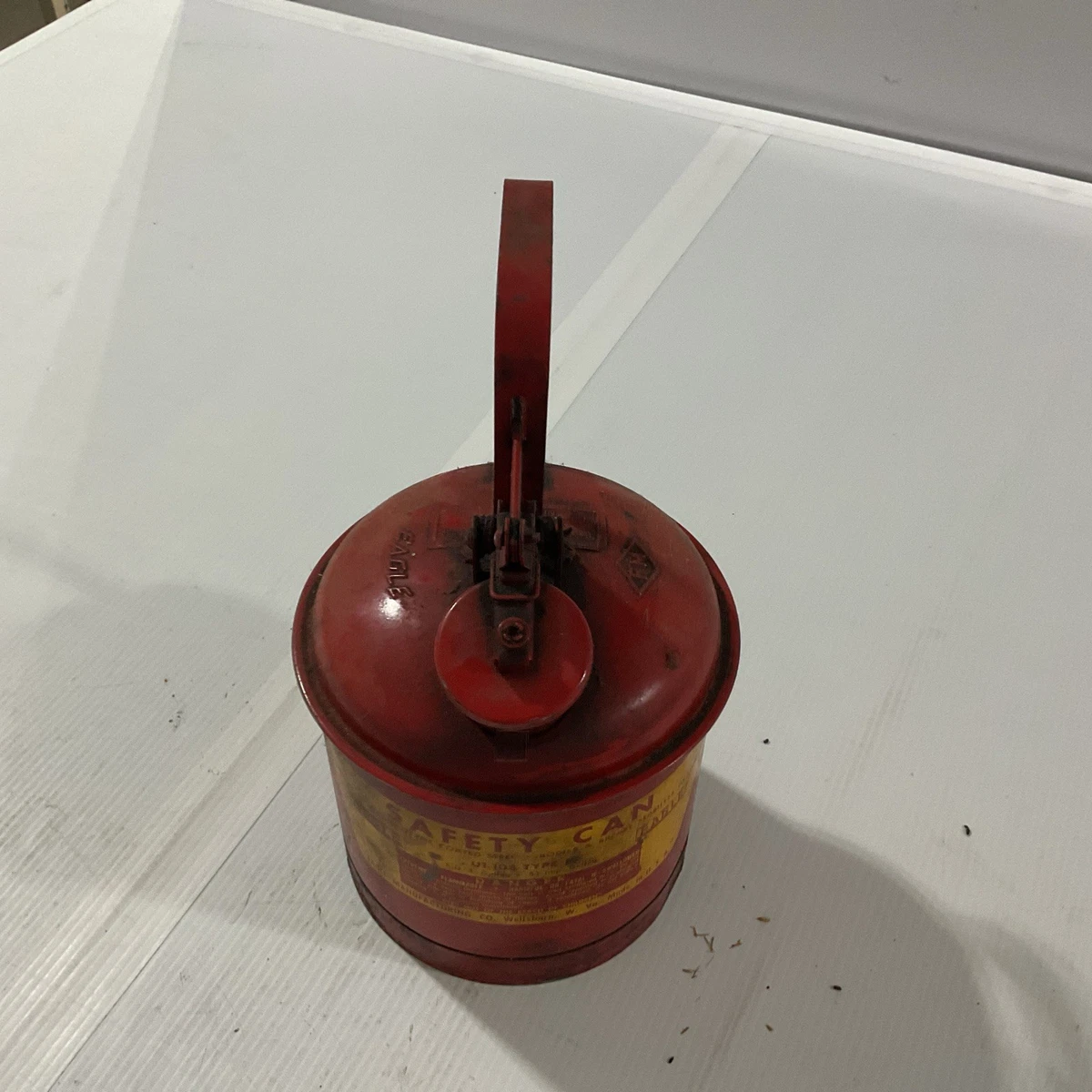 Eagle Safety Can In Collectible Gas & Oil Advertising Cans And