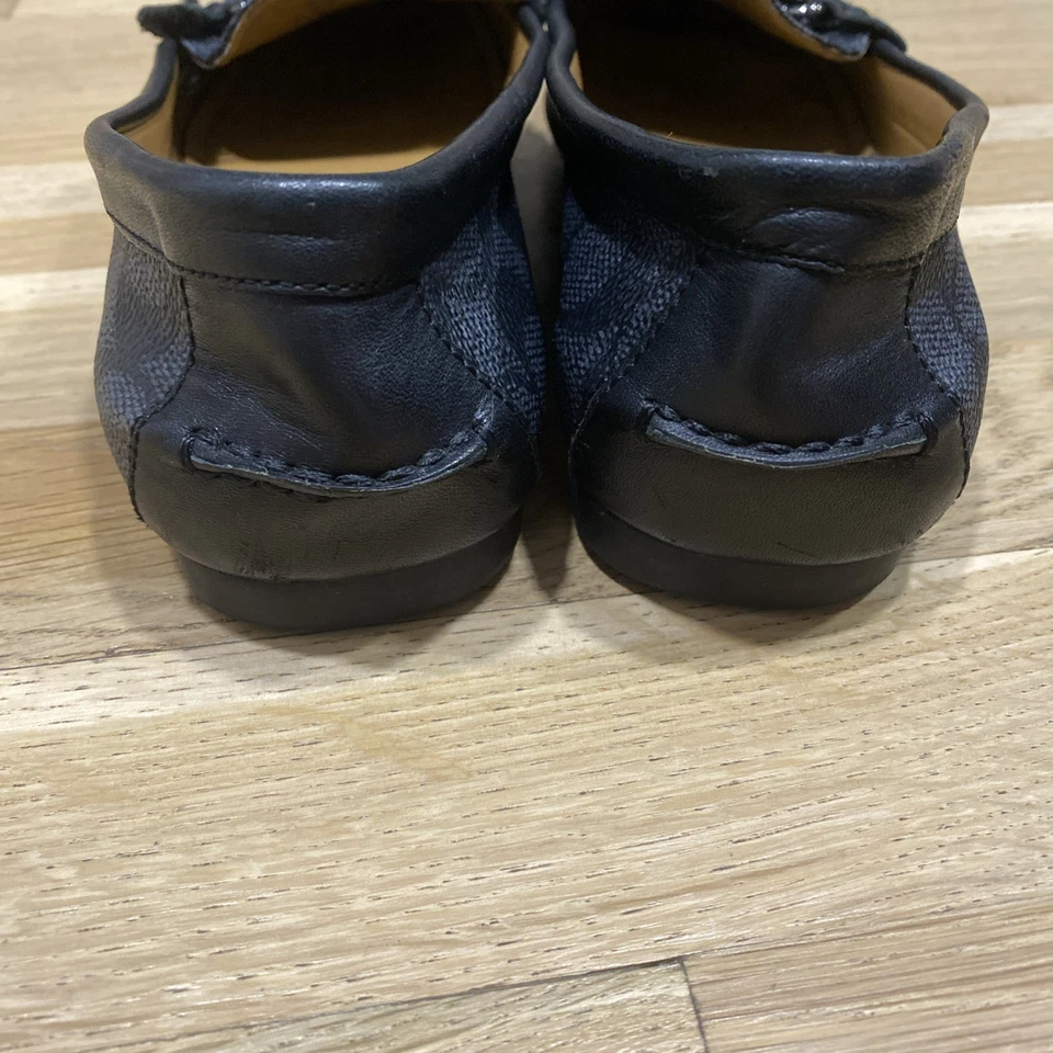 Mocasines Coach Signature negro oliva y gris jacquard 6 niños 36 EUR Foto 4 de 4