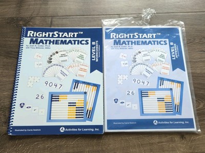 Rightstart Mathmatics B Worksheets, Appendix 2nd edition 