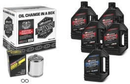 Maxima Sportster Synthetic Oil Change Kit with Chrome Filter 90-119015PC - Image 3 of 4