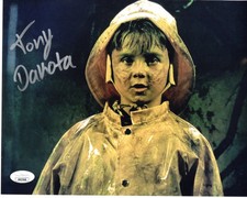 Tony Dakota signed 8x10 Photo Georgie Denbrough IT JSA Authentication