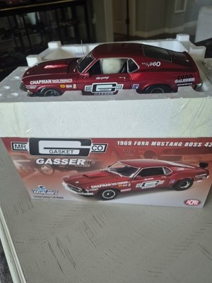 MR GASKET GASSER 1969 FORD MUSTANG BOSS 429 OHIO GEORGE NHRA 1:18 ACME A1801854