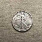 1917-S 50C Walking Liberty Half Dollar with AU Detail Cleaned ZM