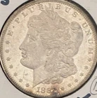 1880-s morgan silver dollar Choice BU, List $120 Now $89