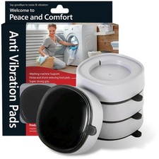 Anti Vibration Pads for Washing Machine, 4 Pack Universal Washer Dryer Suppor...