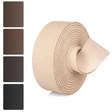 Leather Blank Belt Full Grain Leather Strap - 1 Inch Wide 72 Inches Long Vege...