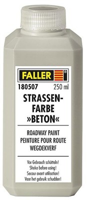 Faller 180507 Straßenfarbe Beton, 250 ml