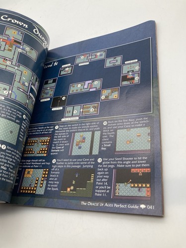 Legend Of Zelda Oracle Of Seasons & Ages Versus Guida Strategica con Poster/Mappe - Foto 15 di 16