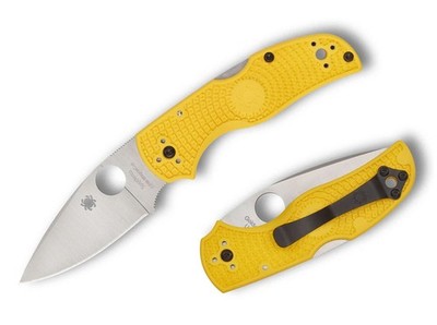 SPYDERCO Native 5 Lightweight Salt Yellow Taschenmesser MagnaCut Gelb C41SYL5