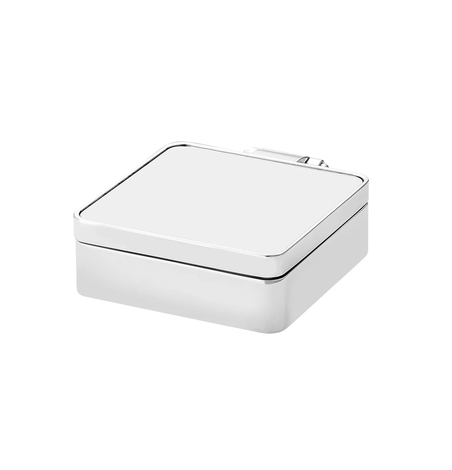 Bulova Travel Hack Alarm Clock B1882 | Vintage-Inspired Flip Cover Design wit... - Image 2 of 4