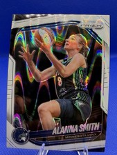 2025 #101 Alanna Smith Panini Prizm WNBA White Seismic Prizm Lynx