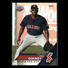 Josh Ockimey 2017 Salem Red Sox Team Set Baseball Card MLB NM