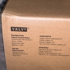 Steam Machine 512GB Valve PC Console - usage example
