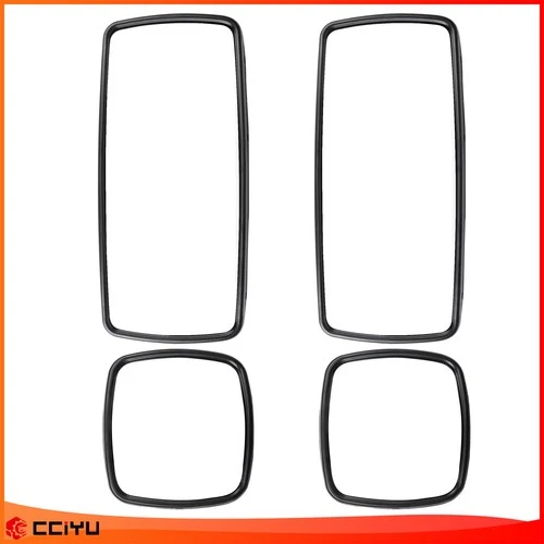 2 Pices Main Mirrors and Wide Angle Black Heated Fits 2003-15 Freightliner M2