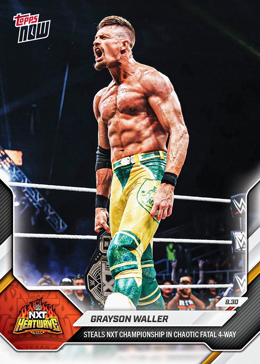 *PRE SALE* Grayson Waller - 2026 WWE Topps NOW® - Card 92