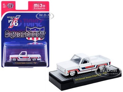1976 CHEVROLET SILVERADO BONANZA-10 PICKUP SPIRIT OF '76 1/64 BY M2 31500-MJS97
