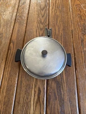 Vintage Camelot  3 Ply Double Boiler Pan Top Made In USA 8”