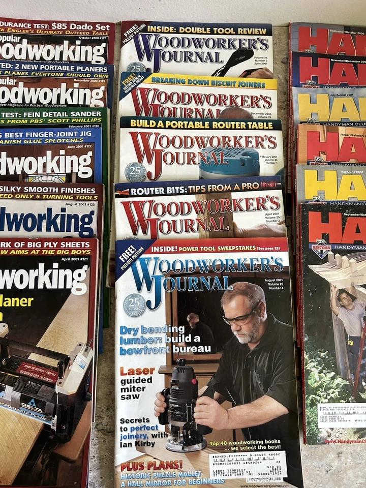 Woodworking Magazines  Lot of 22 - 4 Various Publications - Image 3 of 4