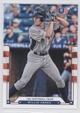 2012 Panini USA Baseball National Team Willie Abreu #24 0e3