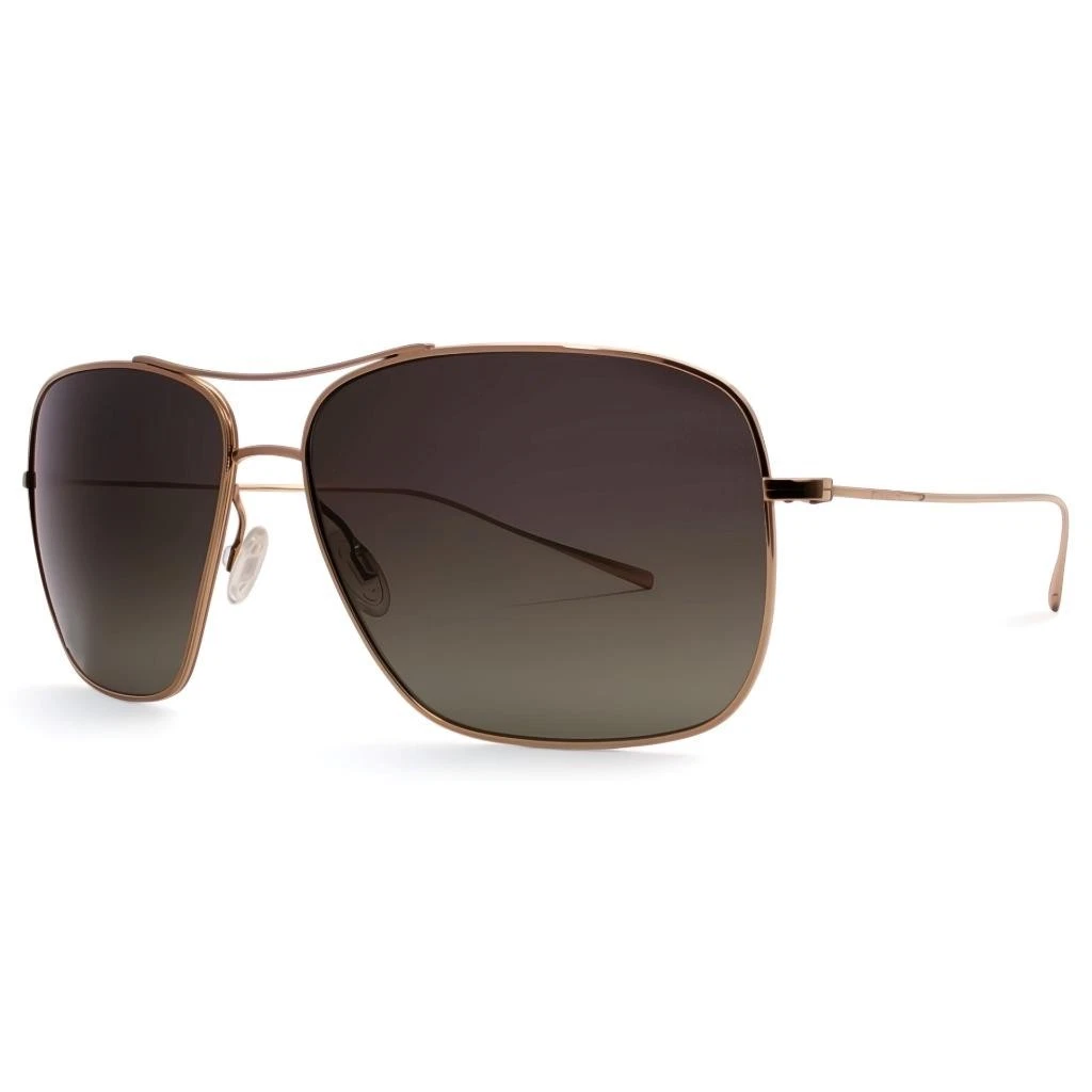 OLIVER PEOPLES Airdale Aviator Midnight Express Polarized Sun 58mm MSRP$542 Oliver Peoples Polarized Aviator Sunglasses for Men for sale  main image 3