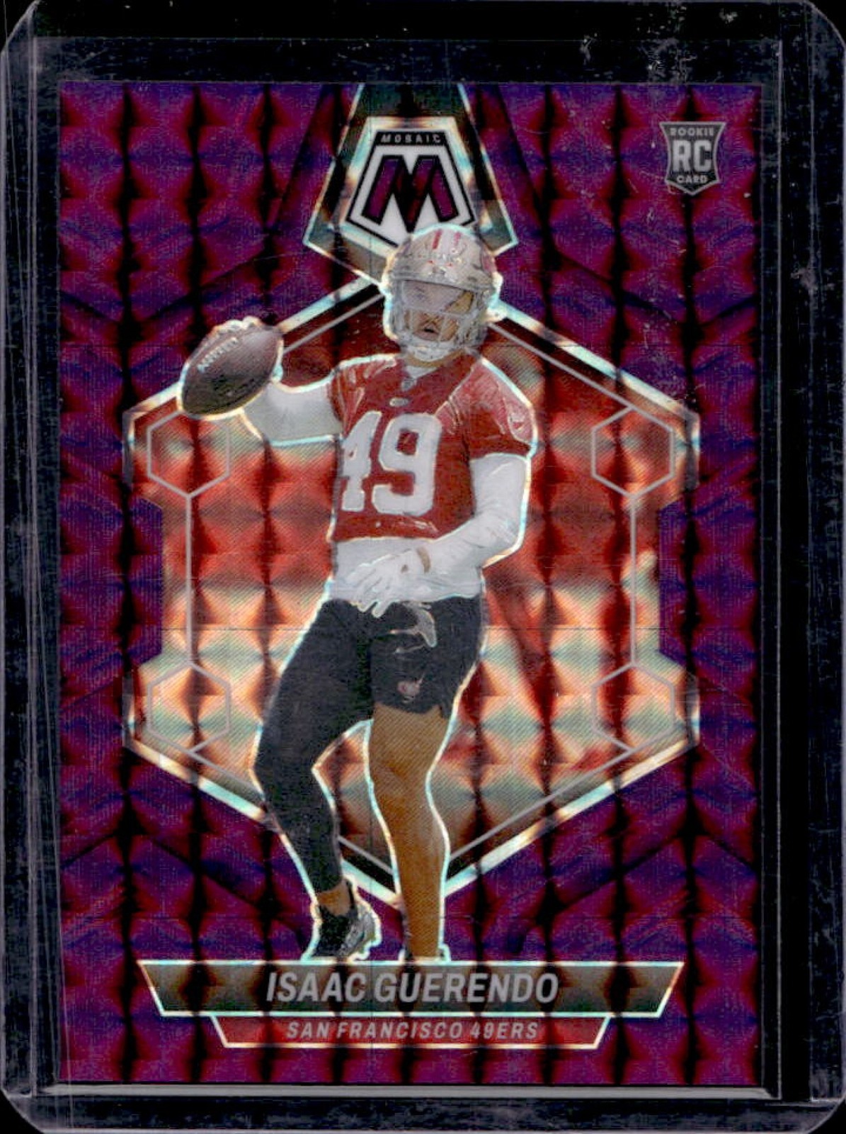 Isaac Guerendo Panini Mosaic #388 Purple